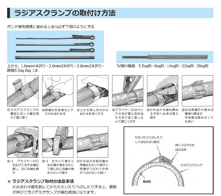 ラジアスクランプ