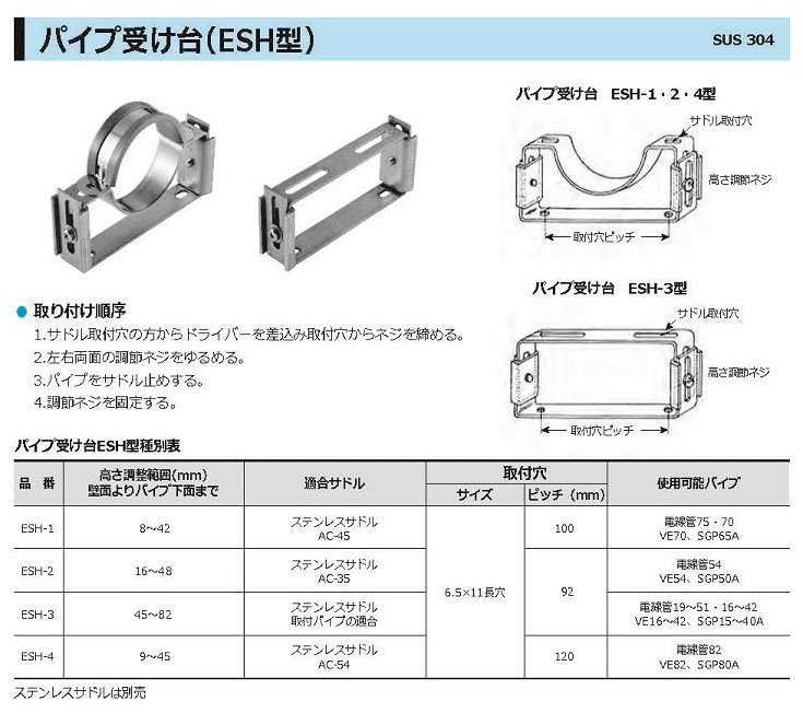 パイプ受け台